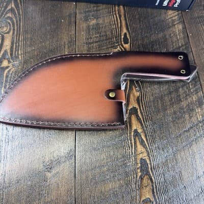 Mueller Ultra Forged High Carbon Steel Professional Butcher Knife Cleaver - Thumbnail 7
