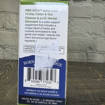 Healthy By Nature GO-2 Colon Gut Cleanse & Detox Constipation Relief 60 Capsules - Thumbnail 7
