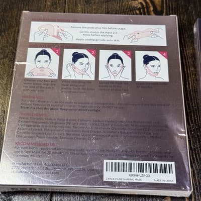 Stylia V-Line Lifting Collagen Face Mask Hyaluronic Acid & Aloe 4 Masks - Thumbnail 3