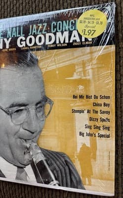 Rare Promo Benny Goodman The Famous 1938 Carnegie Hall Jazz Concert Vol 3, 1956? - Thumbnail 4