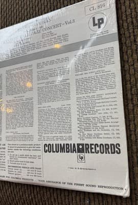 Rare Promo Benny Goodman The Famous 1938 Carnegie Hall Jazz Concert Vol 3, 1956? - Thumbnail 8