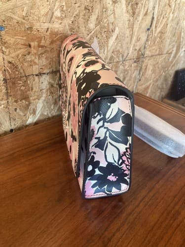 Kate Spade Carson Convertible Crossbody Bag Dahlia Pink Floral Purse Hand - Thumbnail 6