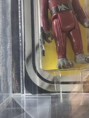 STAR WARS - 1979 SNAGGLETOOTH - UNPUNCHED - GRADED 75, 21 BACK-B, KENNER MOC - Thumbnail 8