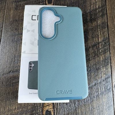 Crave Dual Guard Protection Samsung S26 Case 6.3" Forest Green Shock Resistant - Thumbnail 3