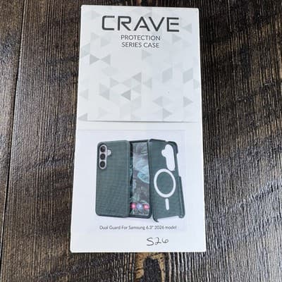 Crave Dual Guard Protection Samsung S26 Case 6.3" Forest Green Shock Resistant