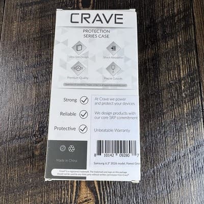 Crave Dual Guard Protection Samsung S26 Case 6.3" Forest Green Shock Resistant - Thumbnail 2
