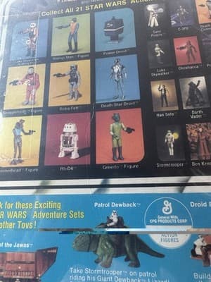 STAR WARS, RARE PINK TUSKS - 1979 WALRUS MAN - GRADED 70+, 21 BACK-B, KENNER MOC - Thumbnail 16