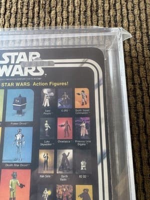 STAR WARS, RARE PINK TUSKS - 1979 WALRUS MAN - GRADED 70+, 21 BACK-B, KENNER MOC - Thumbnail 13