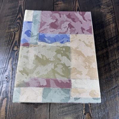 Fabric Cloth Photo Album - 3 ring 6 x 4 with Negative Slot - 200+ photos