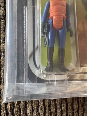 STAR WARS, RARE PINK TUSKS - 1979 WALRUS MAN - GRADED 70+, 21 BACK-B, KENNER MOC - Thumbnail 5