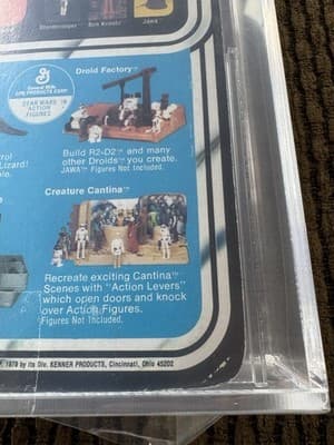 STAR WARS, RARE PINK TUSKS - 1979 WALRUS MAN - GRADED 70+, 21 BACK-B, KENNER MOC - Thumbnail 14