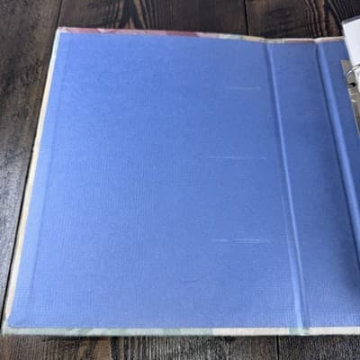 Fabric Cloth Photo Album - 3 ring 6 x 4 with Negative Slot - 200+ photos - Thumbnail 2