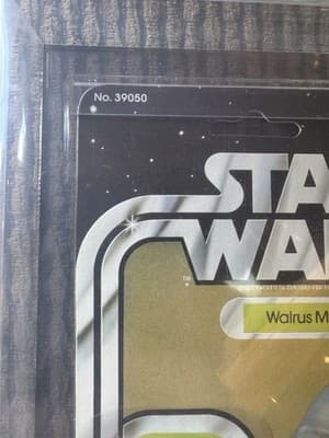 STAR WARS, RARE PINK TUSKS - 1979 WALRUS MAN - GRADED 70+, 21 BACK-B, KENNER MOC - Thumbnail 6