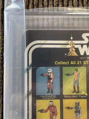 STAR WARS - 1979 SNAGGLETOOTH - UNPUNCHED - GRADED 75, 21 BACK-B, KENNER MOC - Thumbnail 12