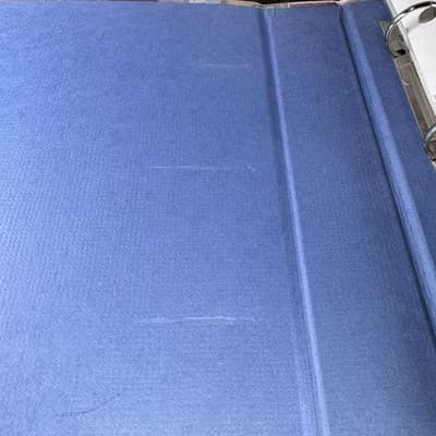 Fabric Cloth Photo Album - 3 ring 6 x 4 with Negative Slot - 200+ photos - Thumbnail 3