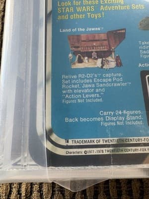 STAR WARS, RARE PINK TUSKS - 1979 WALRUS MAN - GRADED 70+, 21 BACK-B, KENNER MOC - Thumbnail 15