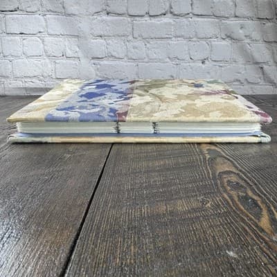 Fabric Cloth Photo Album - 3 ring 6 x 4 with Negative Slot - 200+ photos - Thumbnail 10