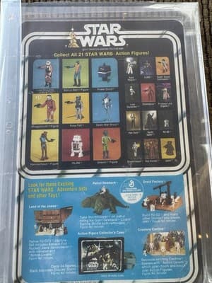 STAR WARS - 1979 SNAGGLETOOTH - UNPUNCHED - GRADED 75, 21 BACK-B, KENNER MOC - Thumbnail 10