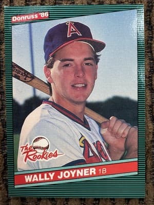 Wally Joyner Lot Of 9 Rookie Cards 1986-1987, NM-M, Topps Fleer Donruss, Angels - Thumbnail 4