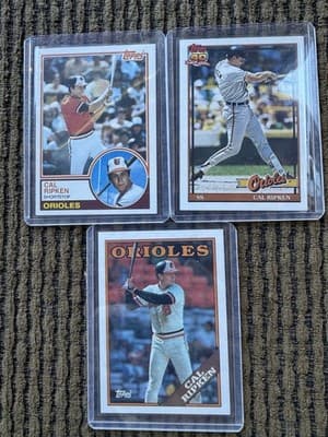 Cal Ripken Jr. Baseball Cards - Lot of 27 - Baltimore Orioles HOF, 1983-1995 - Thumbnail 14