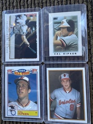 Cal Ripken Jr. Baseball Cards - Lot of 27 - Baltimore Orioles HOF, 1983-1995 - Thumbnail 12