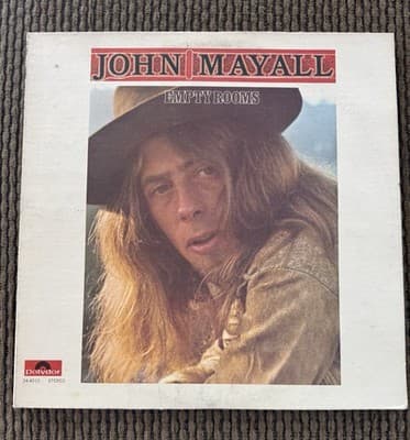 John Mayall Vinyl Record- Empty Rooms - 1970, Pitman First Press 24-4010 - Thumbnail 2