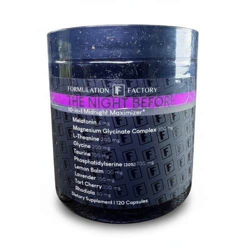 Formulation Factory The Night Before 10-in-1 Melatonin Magnesium Sleep Support - Thumbnail 2