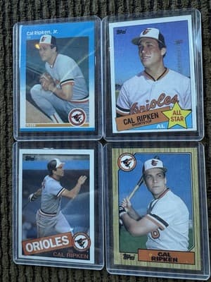 Cal Ripken Jr. Baseball Cards - Lot of 27 - Baltimore Orioles HOF, 1983-1995 - Thumbnail 8
