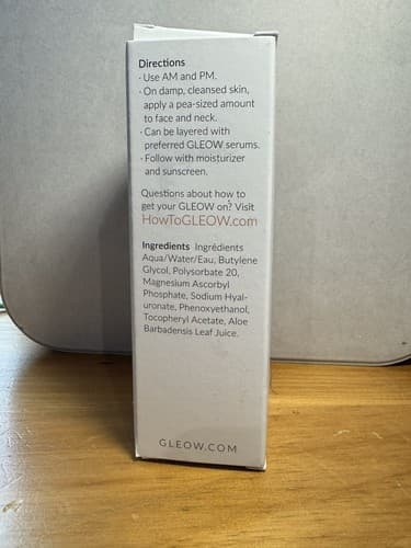 Gleow Vitamin C & E Serum With Hyaluronic Acid 2 fl oz EXPIRES 11/2026 - Thumbnail 7
