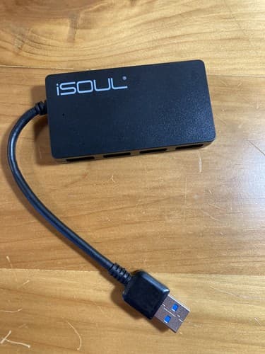 4 Port High Speed Data Transfer Hub 5GBPS & Sync - for phone, mouse, keyboard - Thumbnail 3