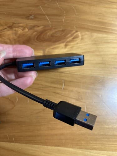 4 Port High Speed Data Transfer Hub 5GBPS & Sync - for phone, mouse, keyboard - Thumbnail 4