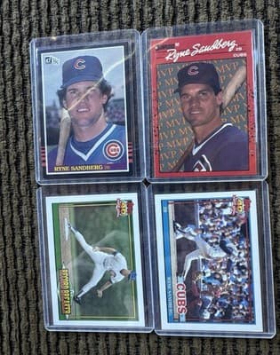 Lot Of 20 Ryne Sandberg Baseball Cards, 1983 Topps Rookie,Chicago Cubs 1983-1990 - Thumbnail 12