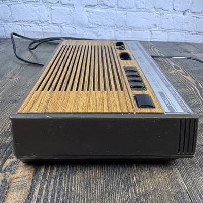 VTG General Electric AM-FM Digital Clock Radio Model 7-4624A Works - Wood Look - Thumbnail 2