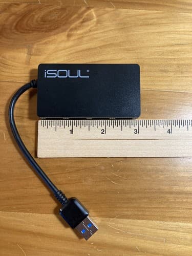 4 Port High Speed Data Transfer Hub 5GBPS & Sync - for phone, mouse, keyboard - Thumbnail 5