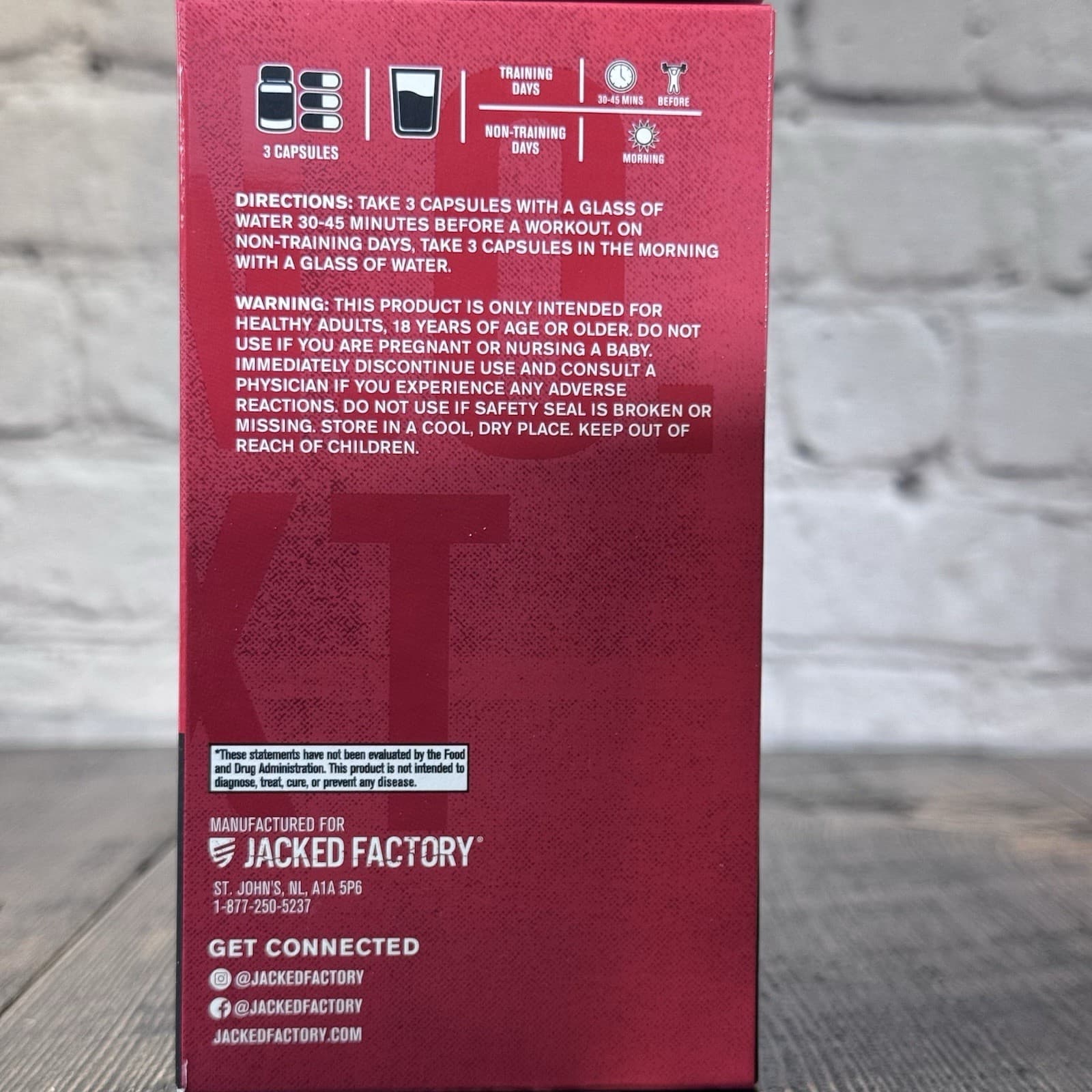 Jack Factory N.O.XT - Nitric Oxide Boosting Agent 90 Veggie Capsules Supplement - Thumbnail 7