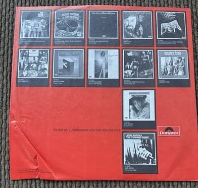 John Mayall LP Vinyl Record - USA Union - 1970 - Thumbnail 8