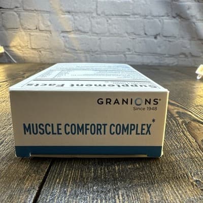 Muscle Comfort B Vitamin Complex Natural Tense Muscle Relaxer Magnesium Support - Thumbnail 7
