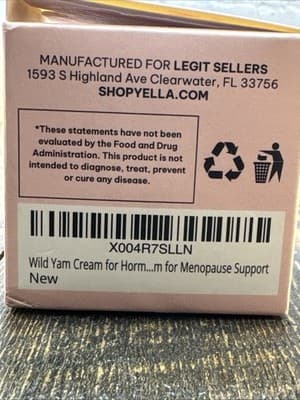 Yella Wild Yam Cream for Women Hormone Balance, PMS & Menopause Support - Thumbnail 10