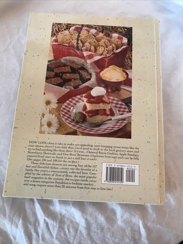 Taste of Home 30-Minute Cookbook Excellent Condition - Thumbnail 2