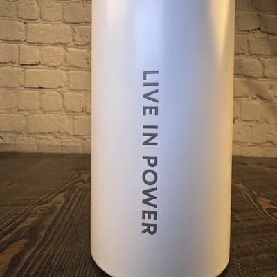 Anker Solix White Stainless Water Bottle With Handle Live in Power - Thumbnail 3