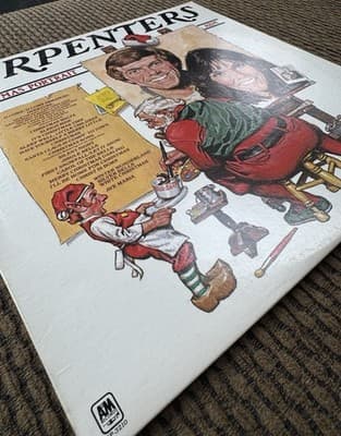 Carpenters Christmas Portrait 1978 Reissue LP A&M Records Vinyl Album SP-3210 - Thumbnail 3