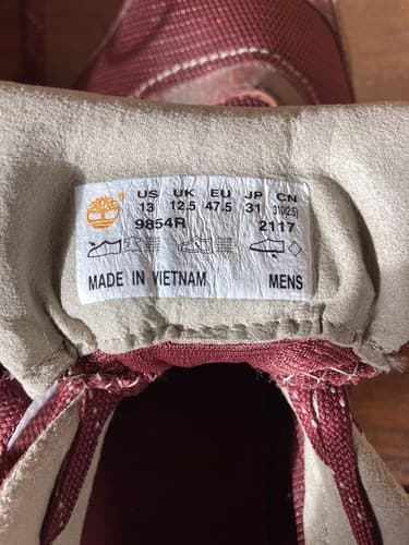 Genuine Timberland Earthkeepers Ecostep Vibram Sole Trainers Men’s Size 13 Shoes - Thumbnail 4
