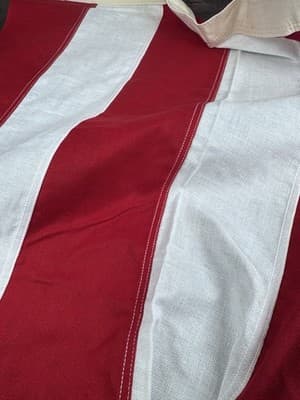 VTG Valley Forge Flag Co American Flag 2 x 2 Ply 50 Stars 52” x 82” 100% Cotton - Thumbnail 7