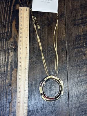 Ettika Circle Necklace 18K Gold - Thumbnail 9