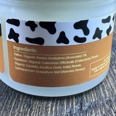 Beef Tallow Balm Manuka Honey Skin Face - Thumbnail 5