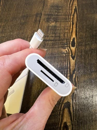 TF SD Dual Card Adapter Camera Reader for iPad iPhone Camera Micro SD - Thumbnail 6