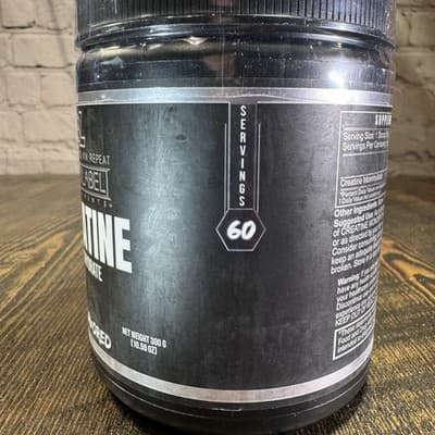 BLACKLABEL Supplements Creatine Monohydrate Powder - 60 Servings Unflavored - Thumbnail 2