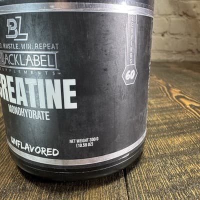 BLACKLABEL Supplements Creatine Monohydrate Powder - 60 Servings Unflavored - Thumbnail 6