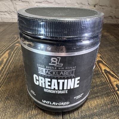 BLACKLABEL Supplements Creatine Monohydrate Powder - 60 Servings Unflavored - Thumbnail 8