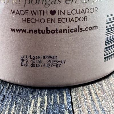NATU Revitalizing Cacao Chocolate Edible Face Mask All Natural Pore Minimizing - Thumbnail 6